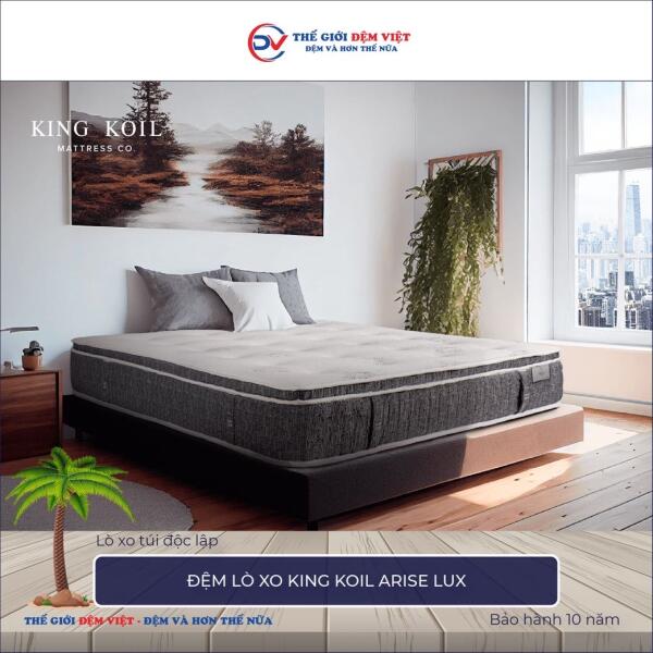 Đệm lò xo King Koil Arise Lux